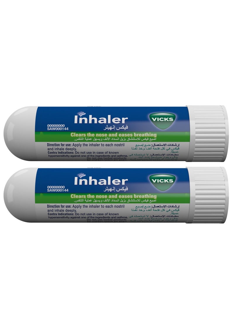 Vicks Pack Of 2 Vicks Inhaler 1 ML - Image 2